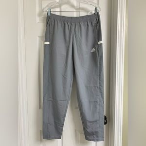 Adidas track/warmup pants women’s size medium, grey